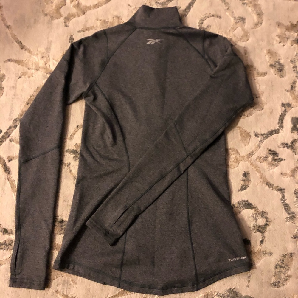 Gray Reebok Small Running Track Jacket - Picture 4 of 4
